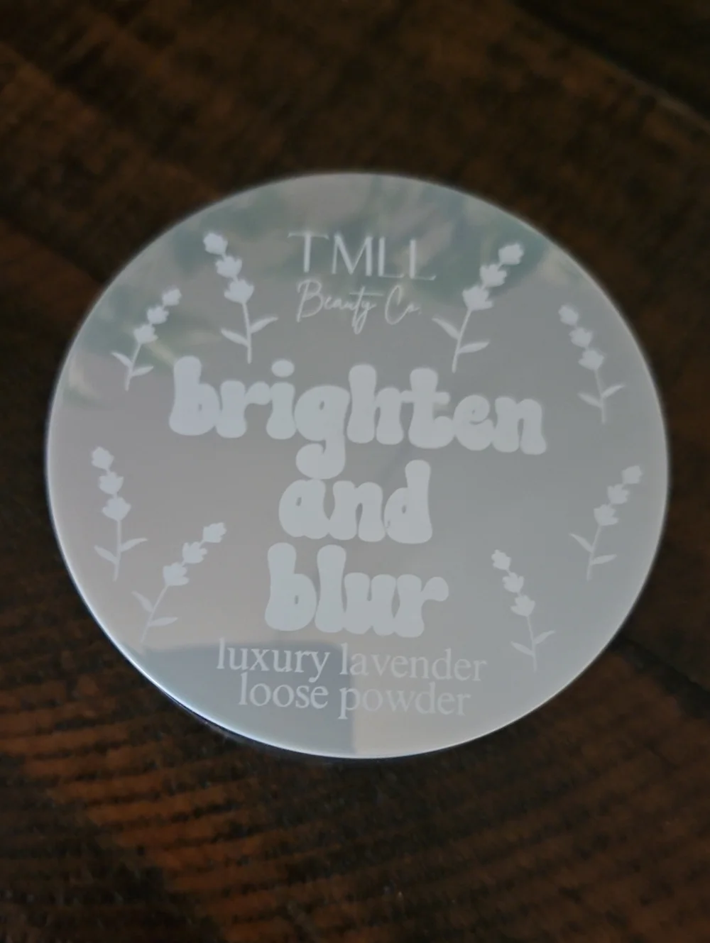 Brighten and Blur Luxury Lavender Loose Powder